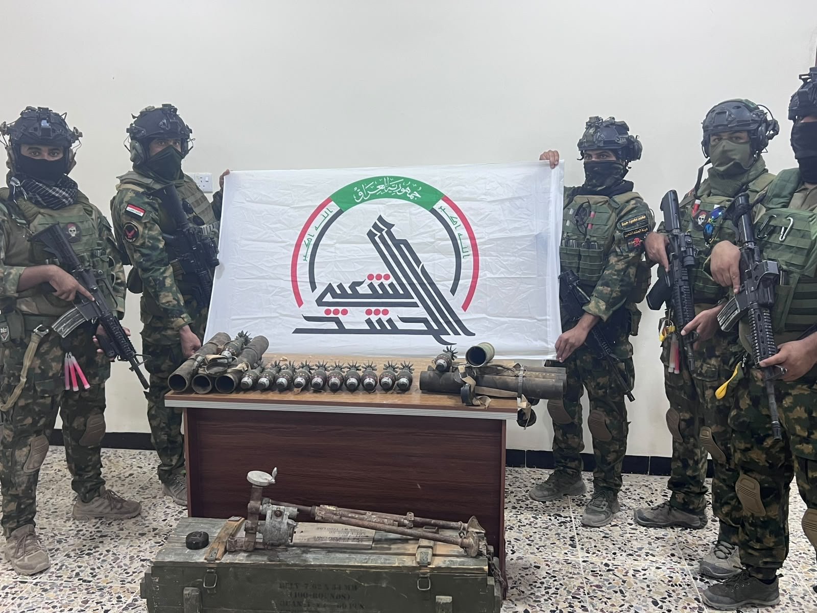 الحشد الشعبي: إحباط مخطط إرهابي لاستهداف مواقع عسكرية في الأنبار