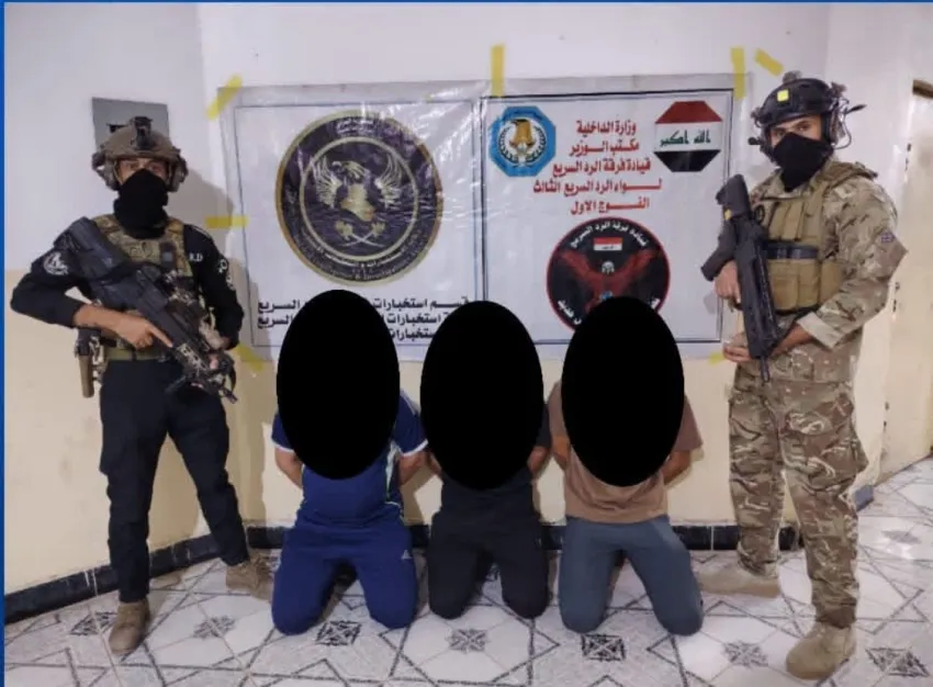القبض على 3 متهمين باغتيال مدير ماء ناحية أبي صيدا في ديالى