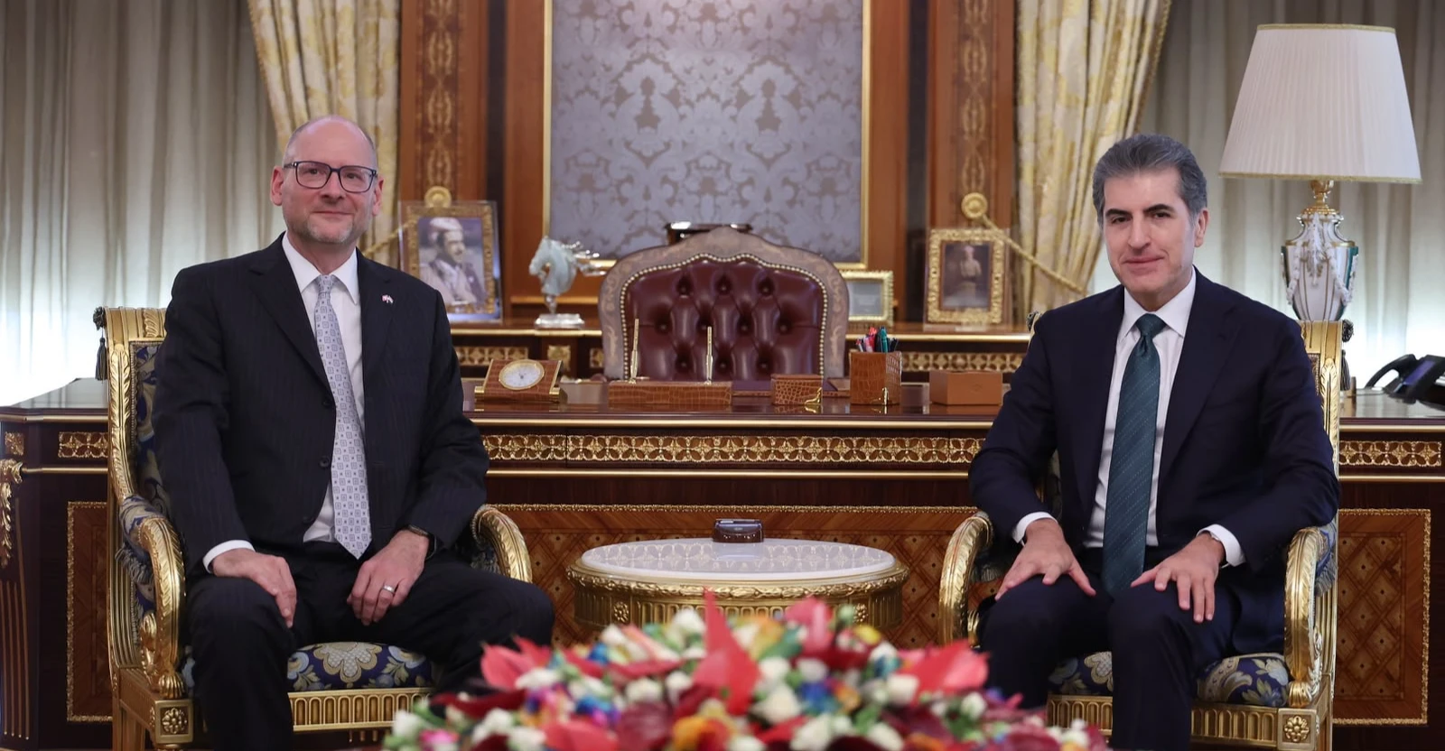 نيجيرفان بارزاني للسفير السويسري: حريصون على تطوير العلاقات