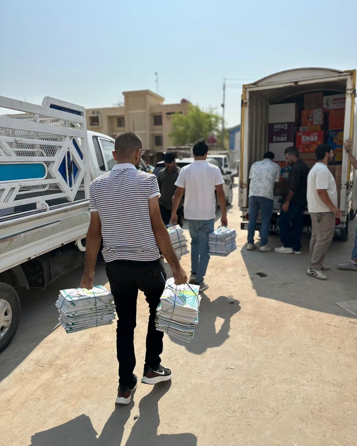 التربية : دفعة جديدة من الكتب المنهجية تصل إلى مدارس البصرة