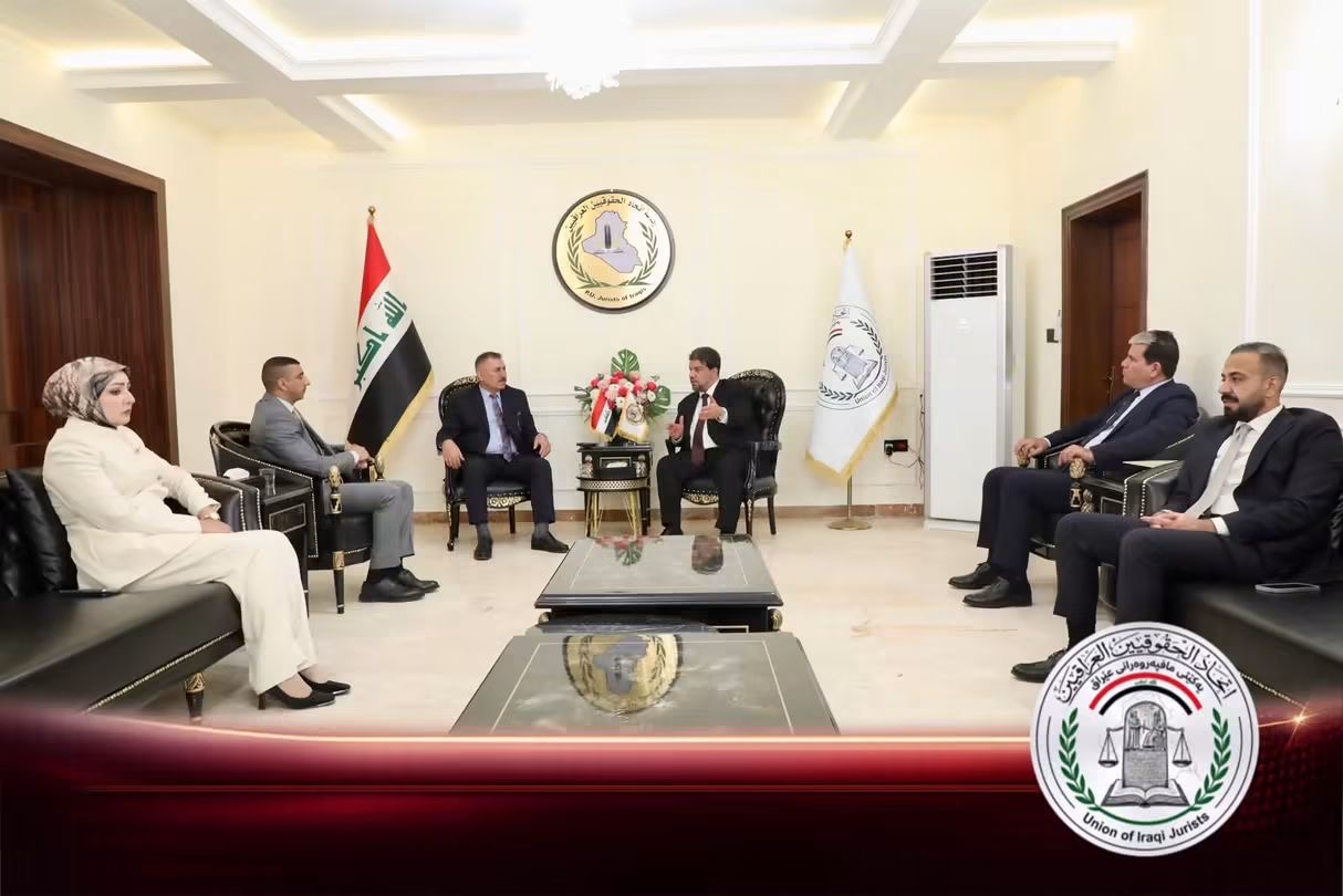 رئيس اتحاد الحقوقيين يبحث مع وفد من الداخلية تفعيل التعاون المشترك
