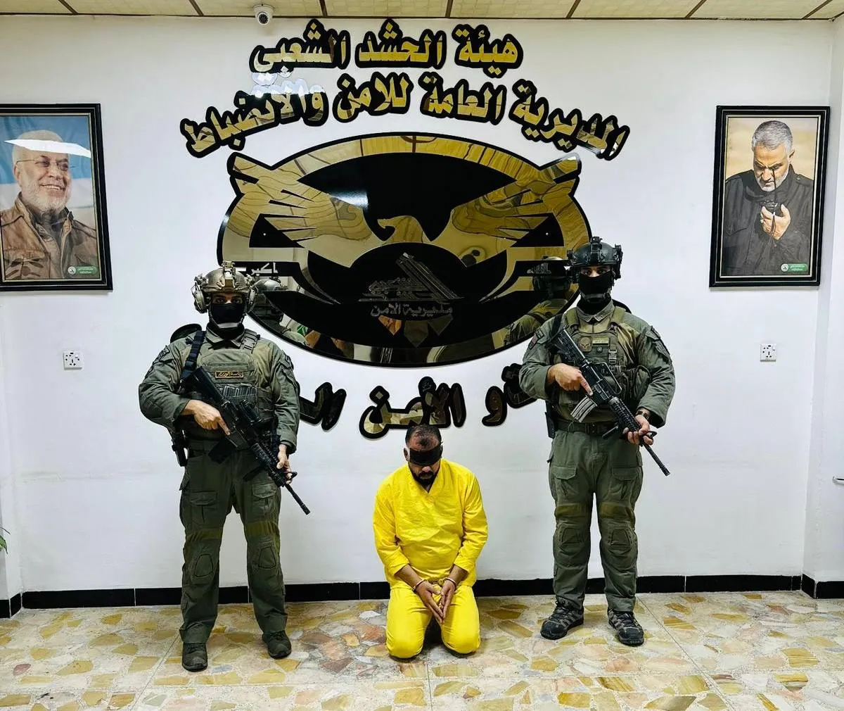 هيئة الحشد الشعبي: القبض على متهمين بالإرهاب في الأنبار