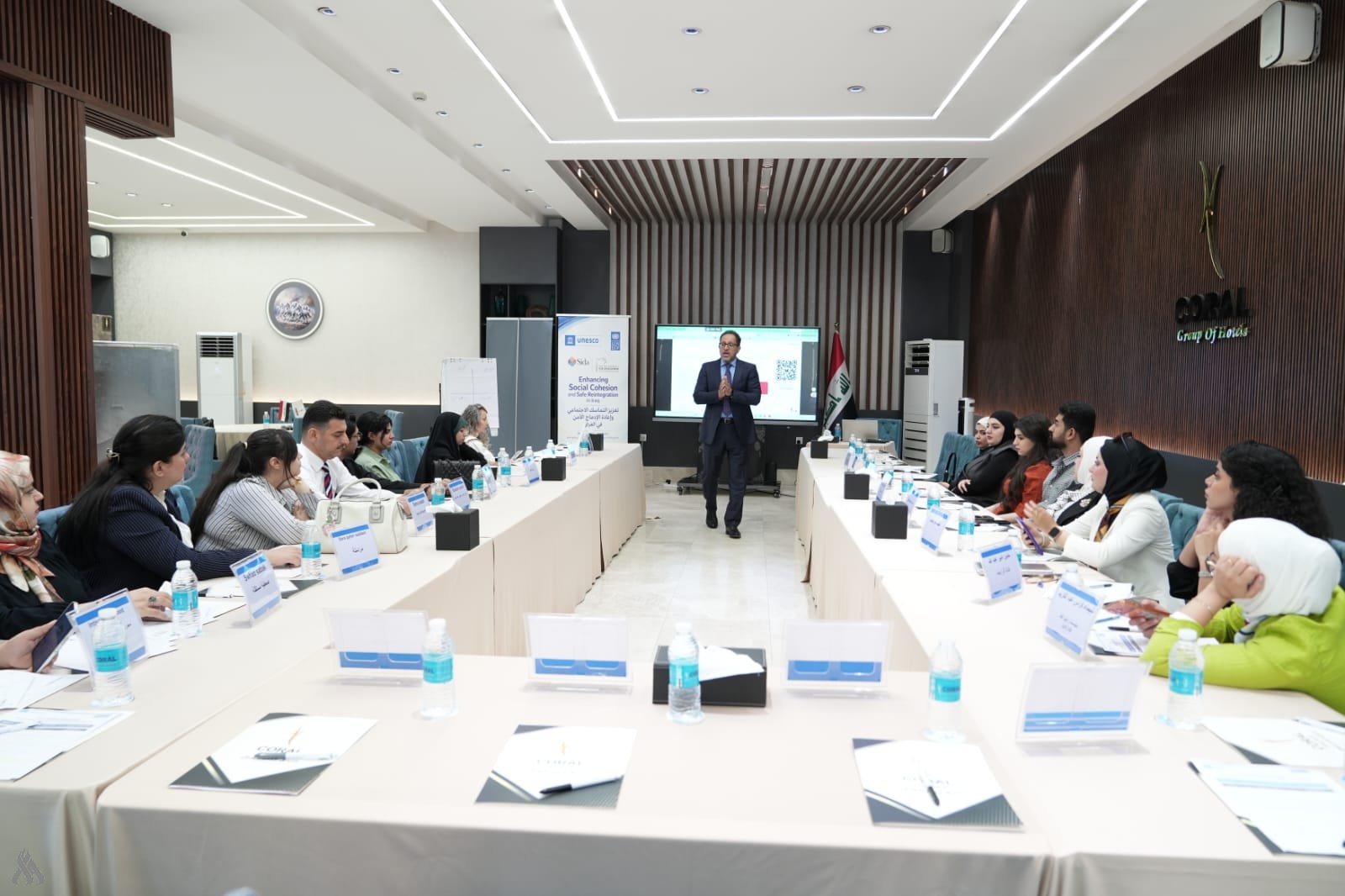 اختتام دورة تدريبية في بغداد لتعزيز دور الصحافة بقضايا النزوح والعودة وإعادة الإدماج