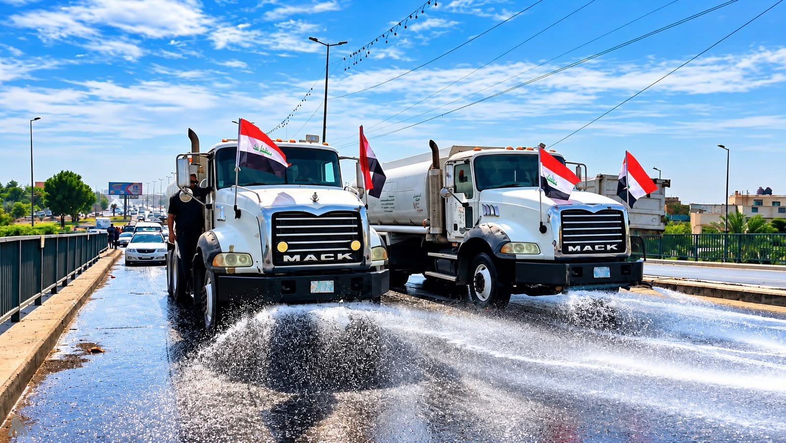 حملة خدمية في بغداد بمناسبة يوم السيادة