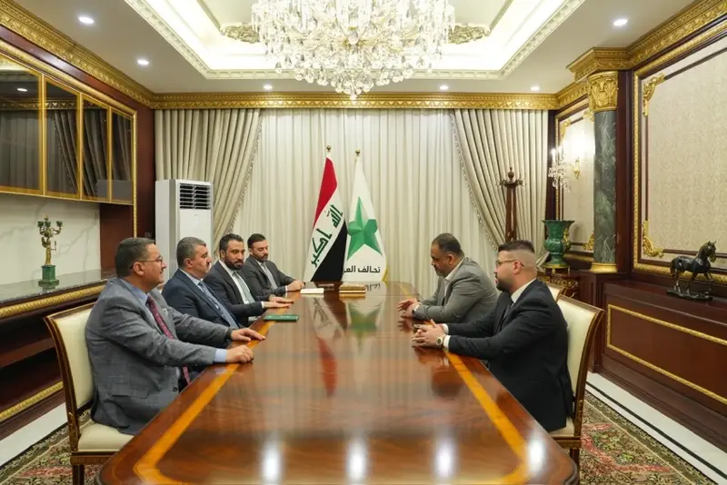 العزم وبدر يبحثان تعزيز التنسيق السياسي ودعم الاستقرار المؤسسي