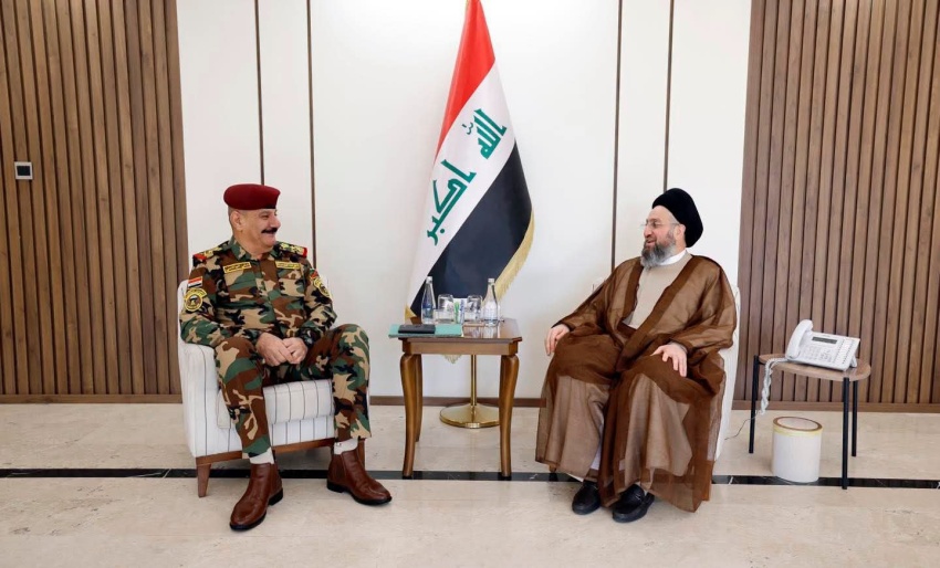 الحكيم يبحث مع قائد عمليات كربلاء تعزيز الأمن وتطوير العمل الاستخباري والتنسيق العسكري