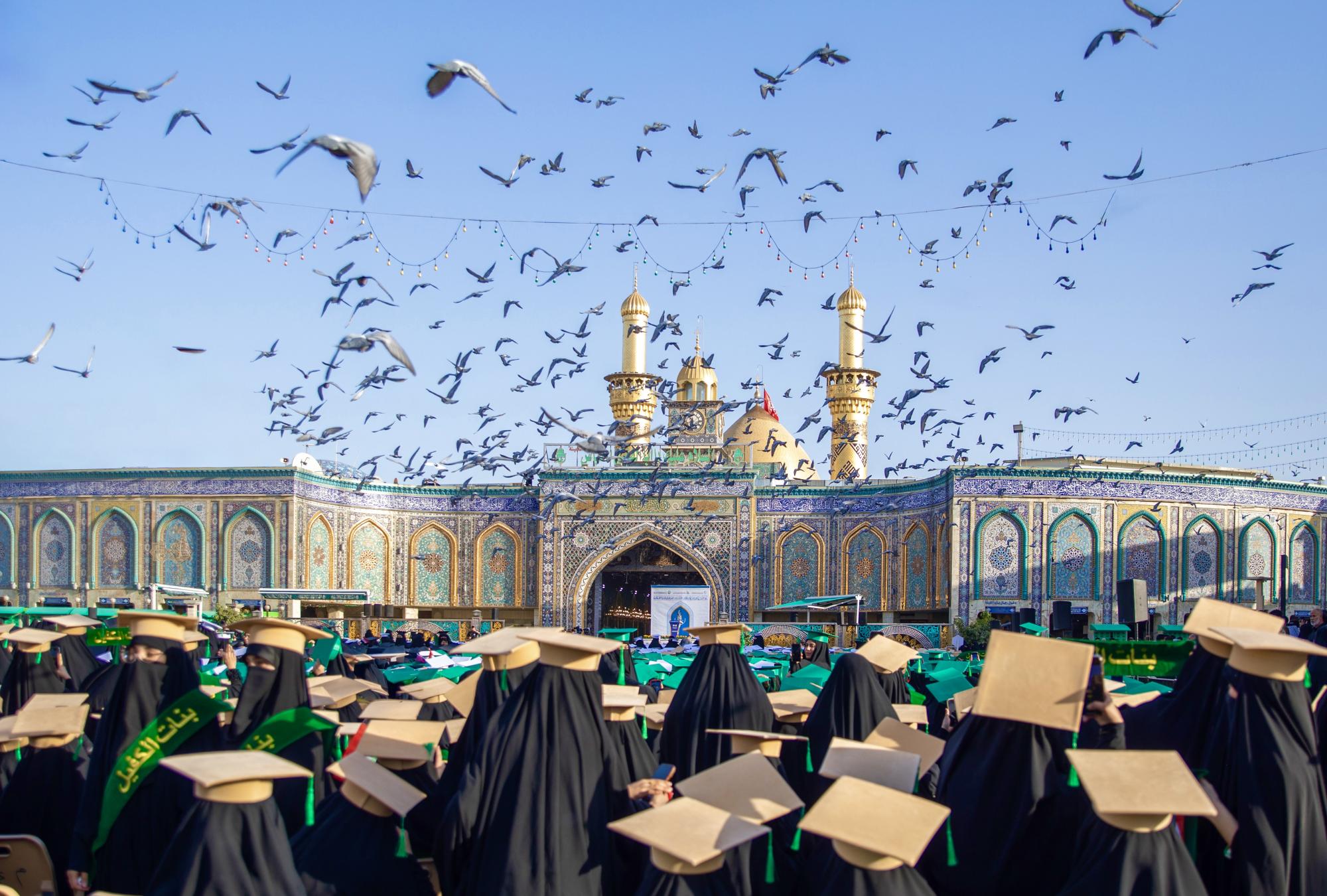 العتبة العباسية تعلن عن إلية التسجيل للمشاركة في حفل التخرج المركزي لطلبات الجامعات العراقية