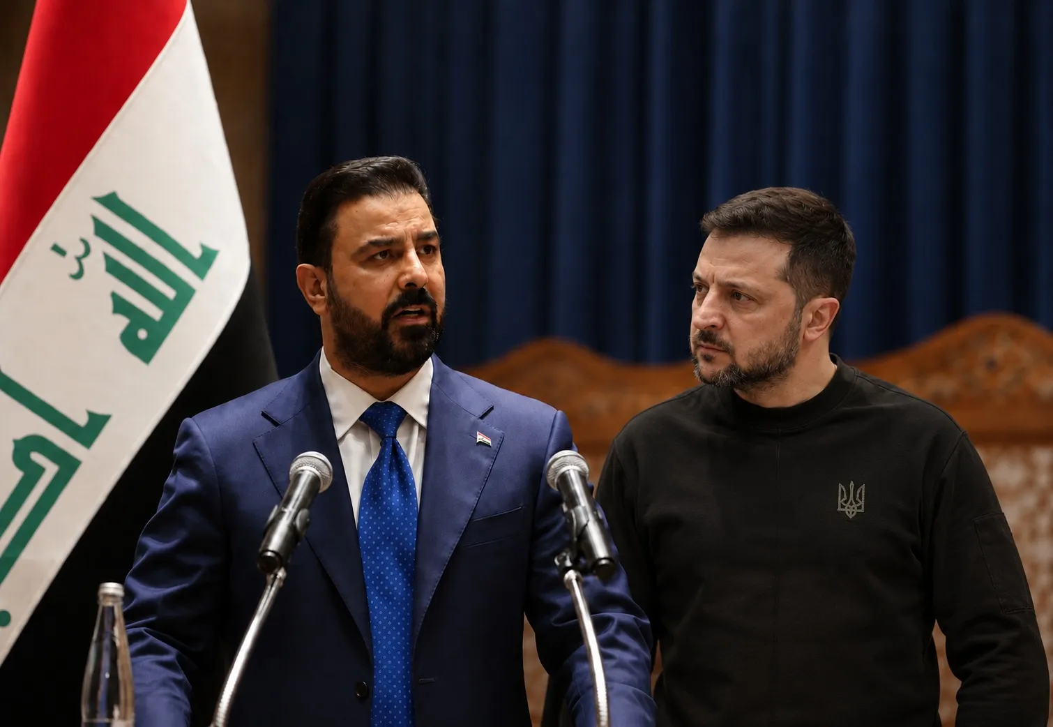 زيلينسكي يهنئ الزيدي باليوم الوطني ويؤكد حرص اوكرانيا على تعزيز التعاون مع العراق