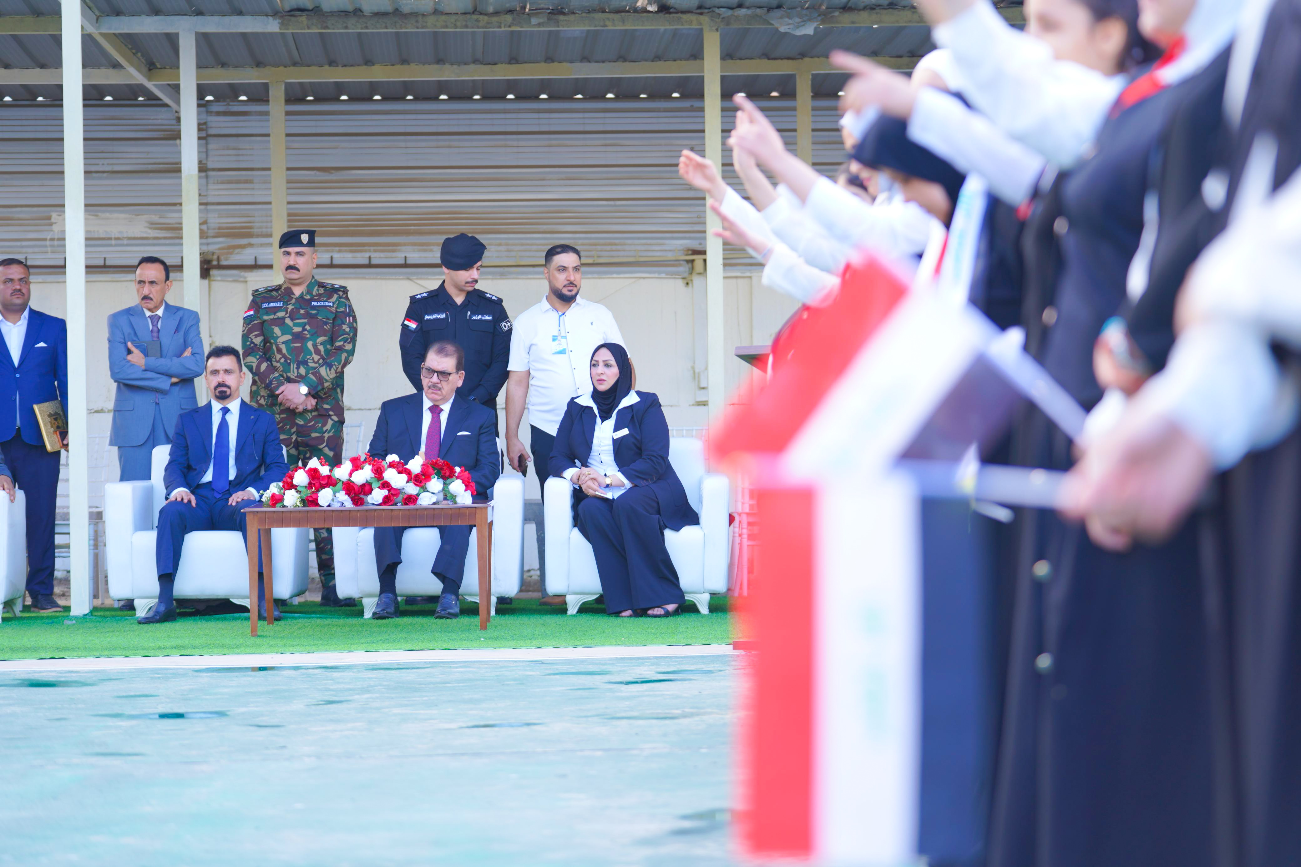 وزير التربية يحضر احتفالية بدء العام الدراسي 2026–2027 بثانوية الريادة للمتفوقات في الكرخ الثانية