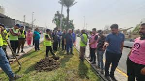 أمانة بغداد تطلق حملة التشجير الكبرى في بغداد