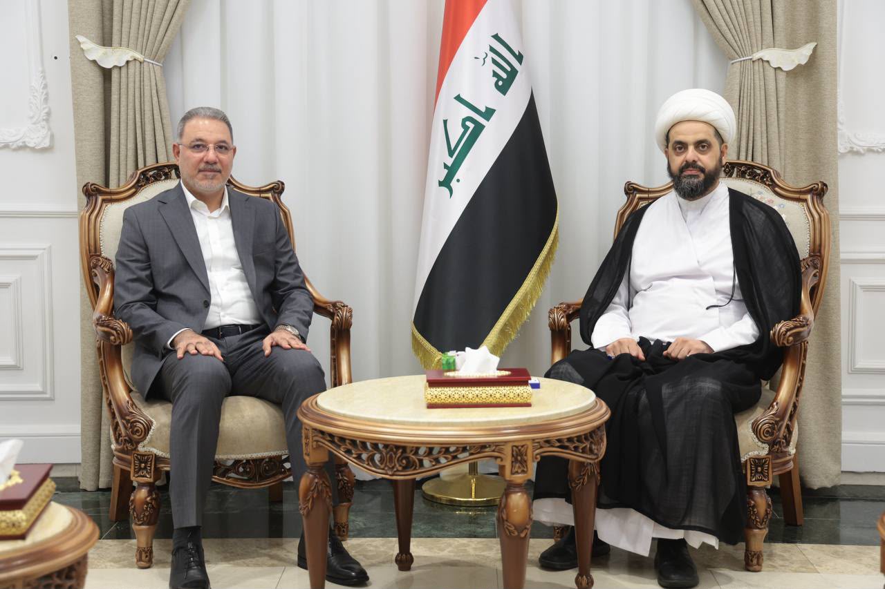 الشيخ الخزعلي يبحث مع رئيس جهازِ الأمنِ الوطنيِّ الشأنِ الأمني العام