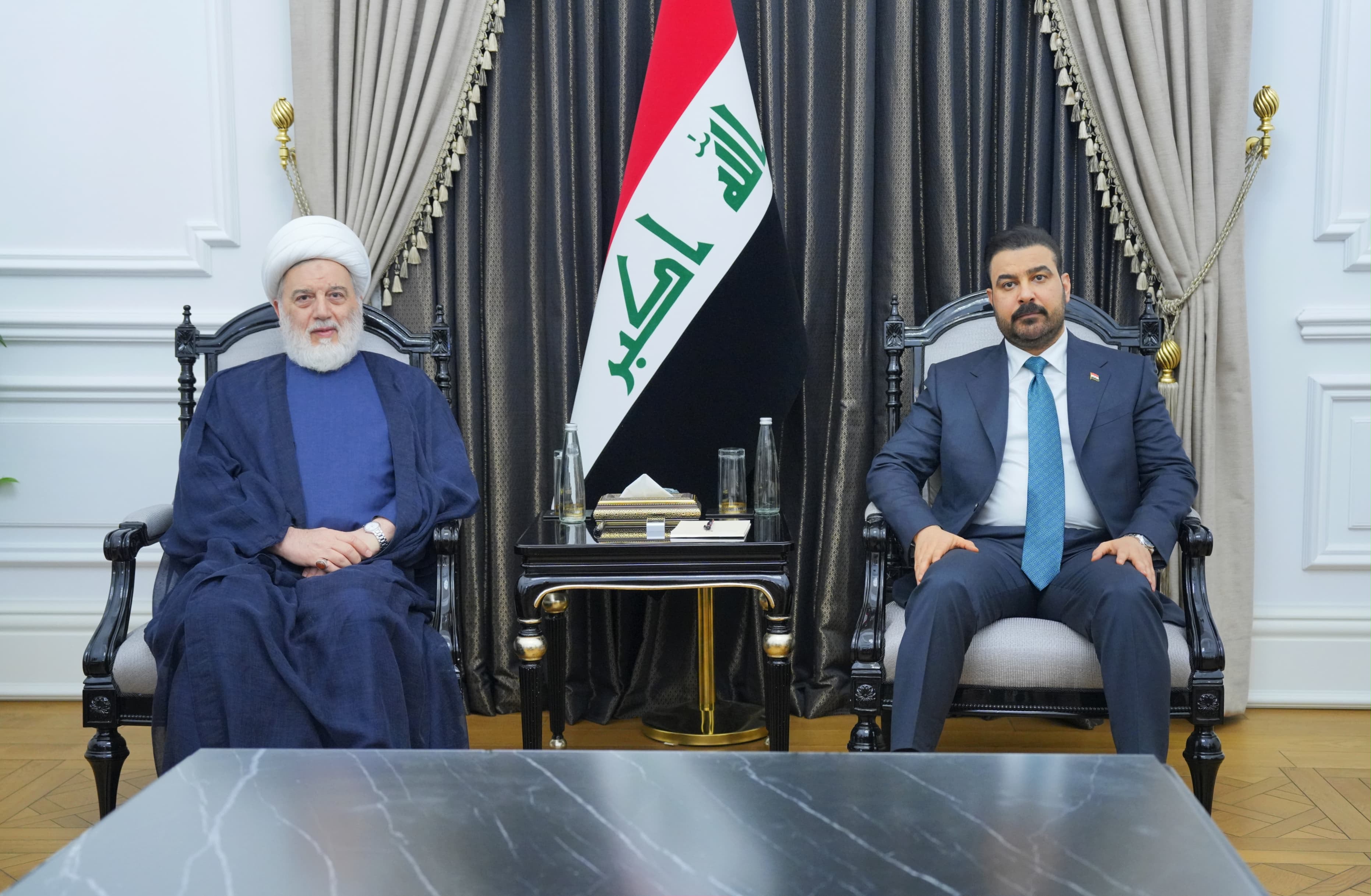 الزيدي يبحث مع الشيخ حمودي الملفات والقضايا الوطنية