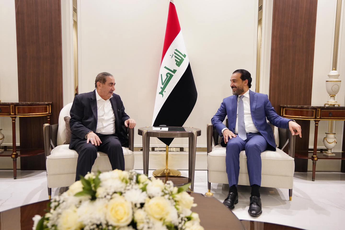 محمد الحلبوسي يبحث مع وفد الحزب الديمقراطي الكردستاني أوضاع البلد وإكمال الكابينة الوزارية
