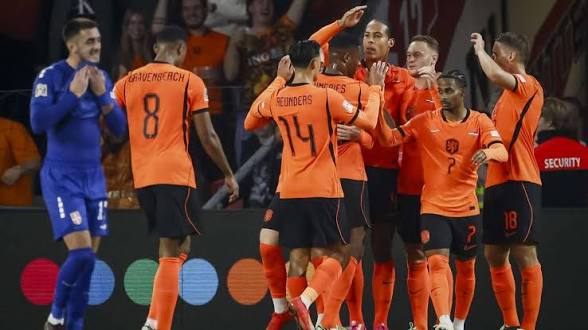 دوري الامم الأوروبية.. الصدارة في قبضة تشافي”.. هولندا تعود للانتصارات بفوز مثير على صربيا
