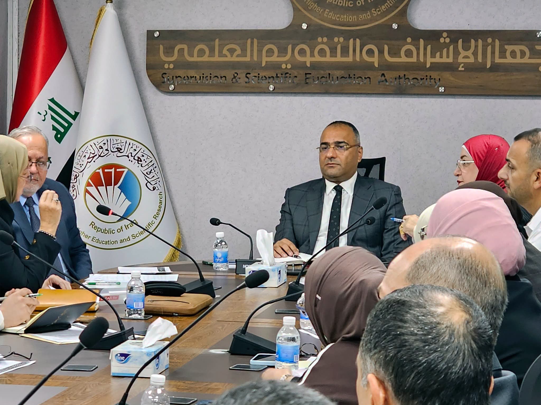 جهاز الاشراف والتقويم العلمي يبحث تطوير مسار الاعتماد البرامجي في الجامعات العراقية