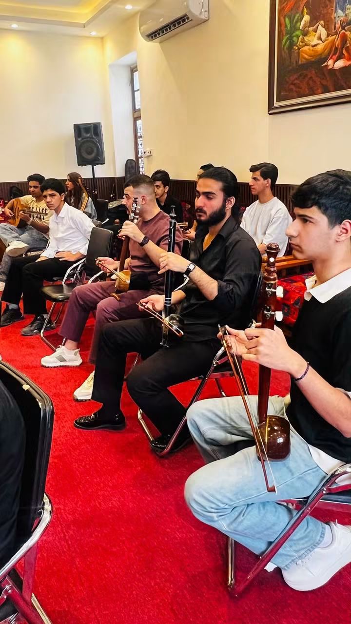 اليوم السابع من البروفات.. أنغام معهد الدراسات الموسيقية تتأهب لمهرجان بابل