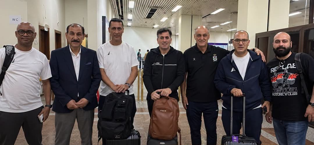 الوفد الإداري لنادي العين الاماراتي يصل الى البصرة