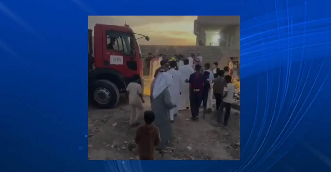انقاذ طفل سقط في بئر ارتوازية غربي نينوى