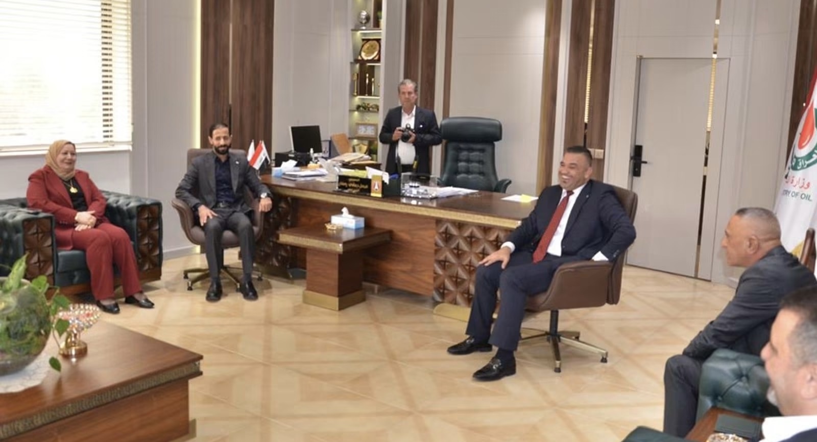 لجنة النفط والغاز النيابية تزور شركة نفط الشمال