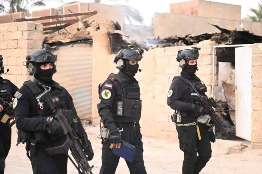 مكافحة الإرهاب يطيح بثلاثة متهمين في بغداد والديوانية بقضايا الإرهاب والمخدرات