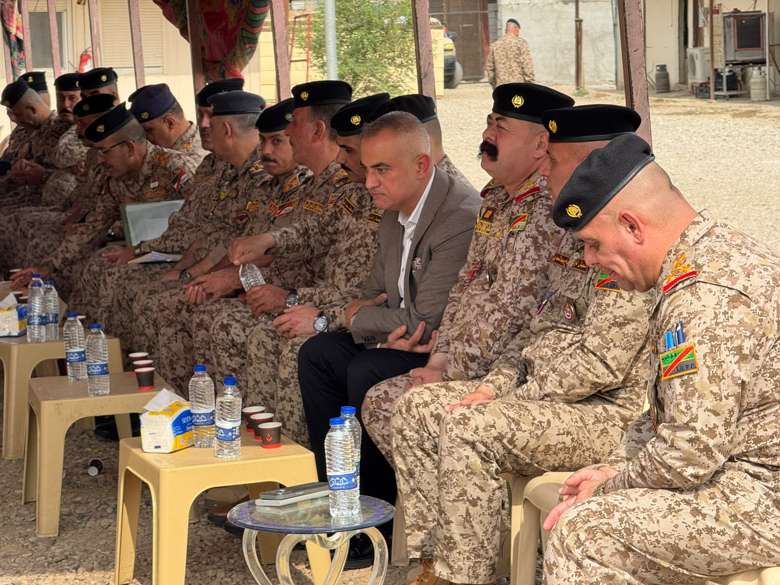 فرع نقابة الصحفيين العراقيين في كركوك يعزي قيادة عمليات كركوك بأستشهاد ضابط وجندي جنوب كركوك