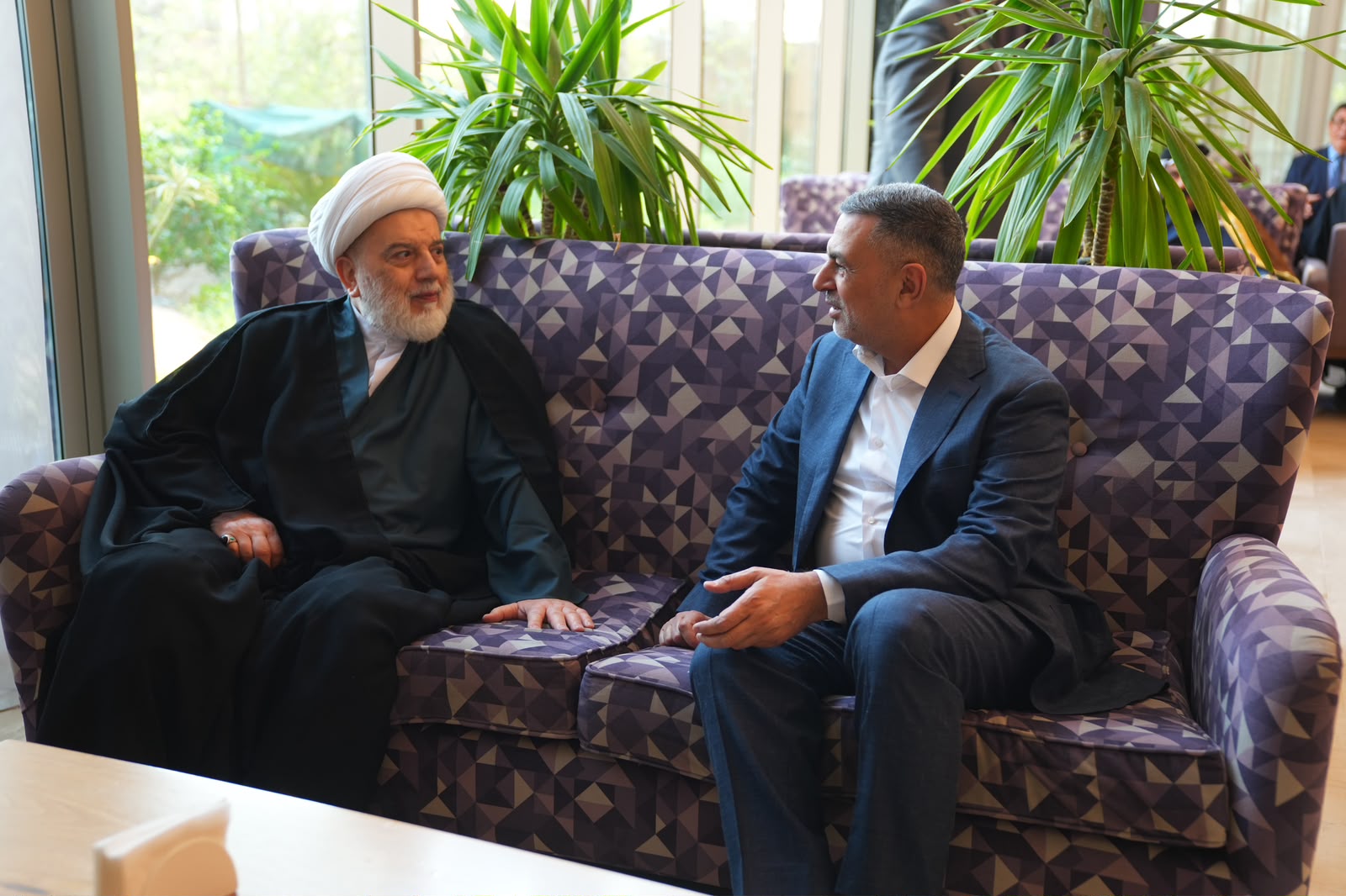 العيداني وهمام حمودي يبحثان القضايا ذات الاهتمام المشترك