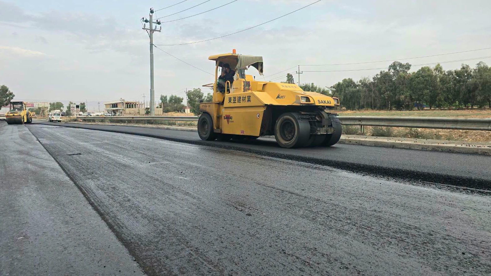حكومة كوردستان تباشر بتنفيذ مشروع خدمي لربط القرى والنواحي بقضاء جمجمال