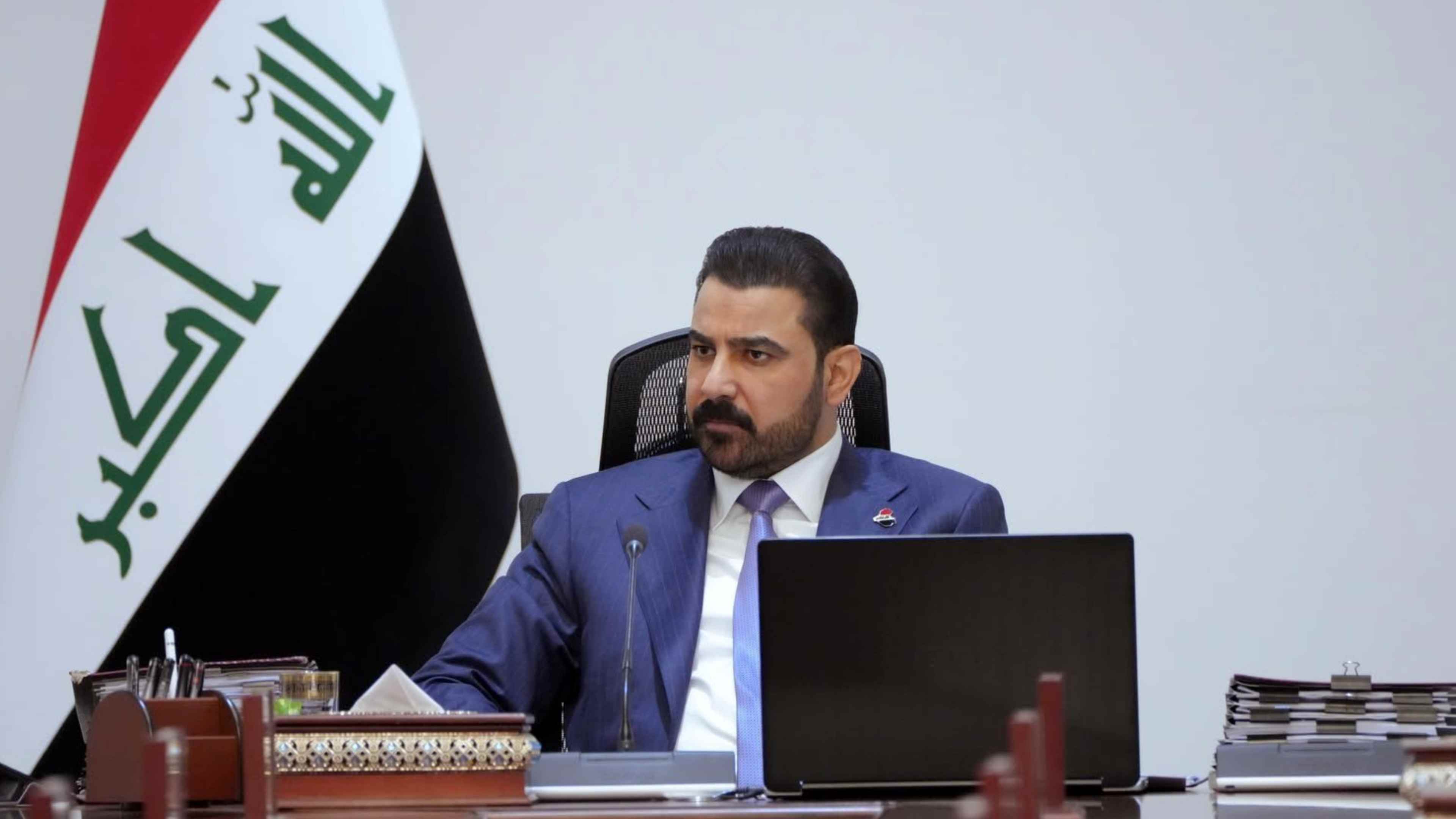 الزيدي يوجه بالتحقيق في انفجار كدس عتاد للحشد ببغداد
