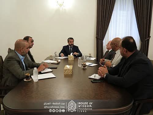 بيت الحكمة يناقش المشاريع الاستراتيجية المستقبلية ضمن الخطة السنوية