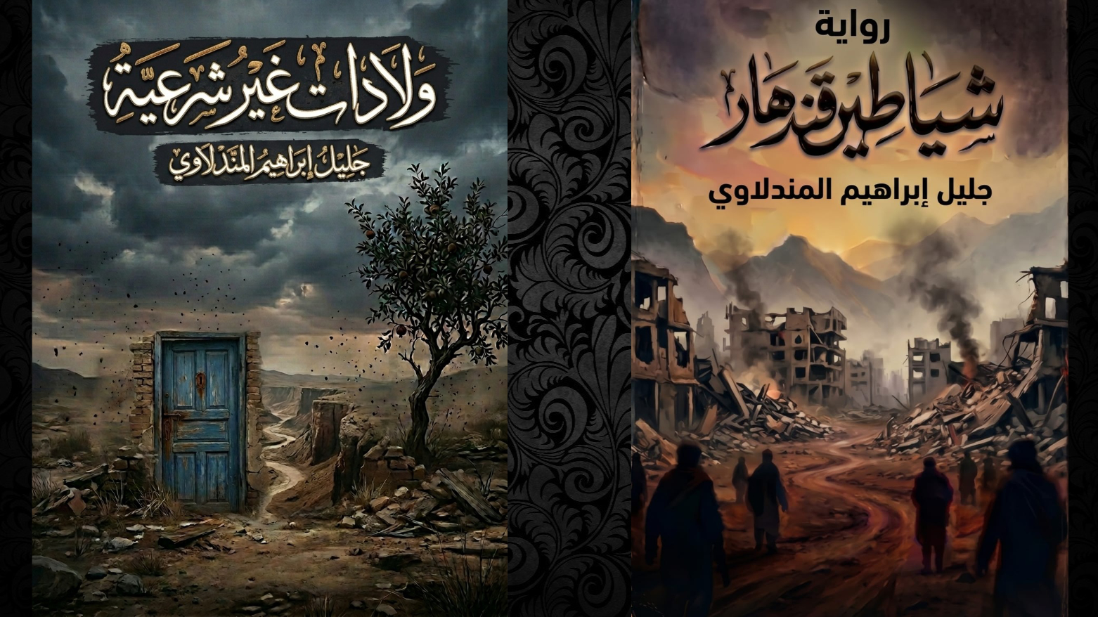 صدور رواية «شياطين قندهار» والمجموعة القصصية «ولادات غير شرعية» للكاتب جليل إبراهيم المندلاوي