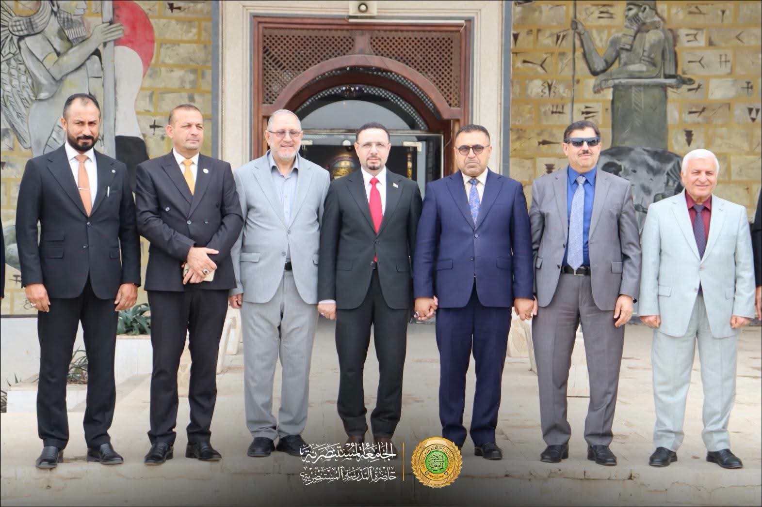 الجامعة المستنصرية تتسنم رئاسة المجلس الأكاديمي للمؤتمر الدولي الحادي عشر لزيارة الأربعين