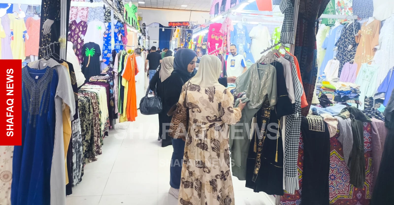 انطلاق فعاليات المهرجان المصري للتسوق الثامن في كركوك (صور)