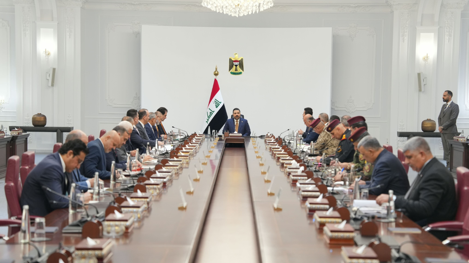 مجلس الأمن الوطني الاتحادي يؤكد ضرورة تأمين المظاهرات السلمية ويناقش تعزيز تسليح القوات الأمنية