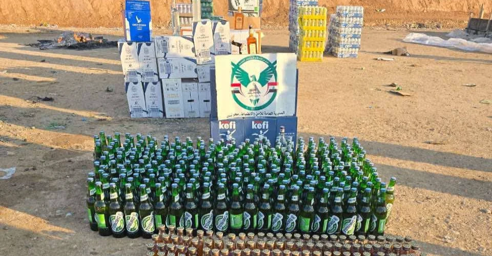طوزخورماتو.. ضبط مشروبات كحولية والقبض على حائزها