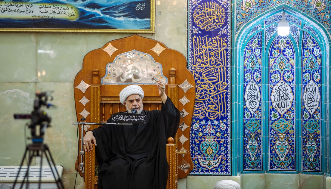 بالصور ..العتبة الحسينية تقيم مجلس عزاء بمناسبة استشهاد السيدة فاطمة الزهراء عليها السلام