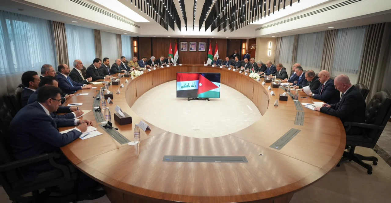 الزيدي وحسان يترأسان مباحثات موسعة ويبحثان إنشاء منطقة حرة بين العراق والأردن