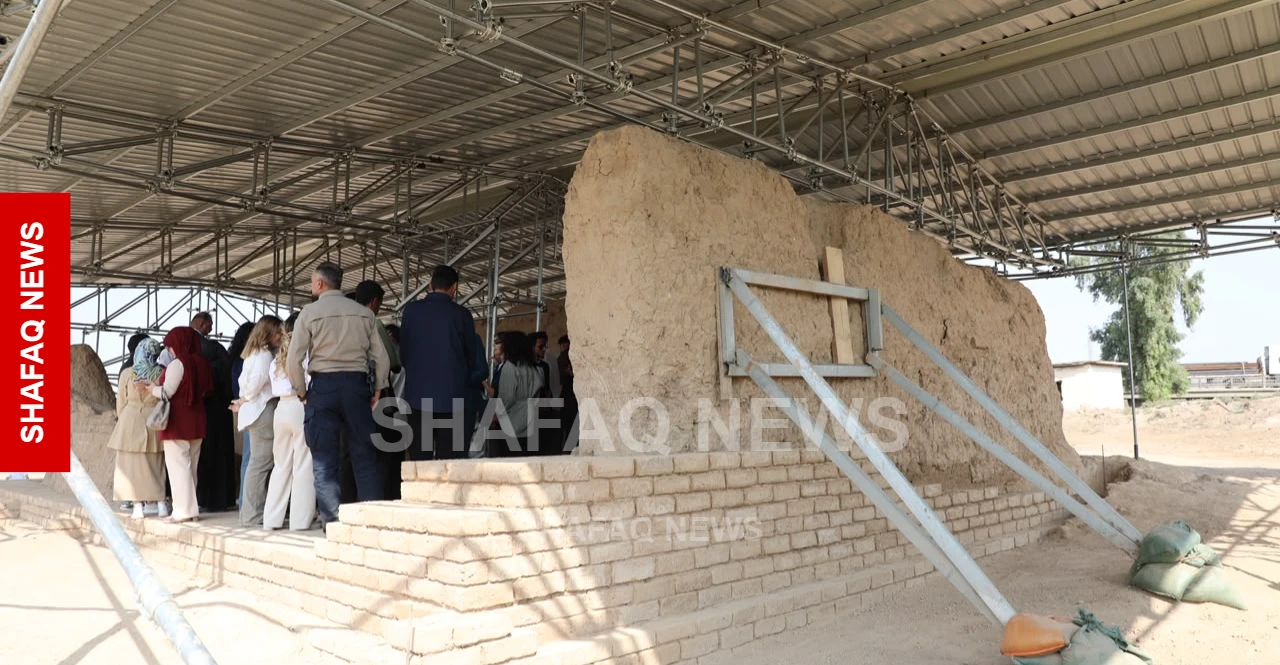 كنوز بابلية تحت الأرض.. مشروع “عراقي إيطالي” لإحياء تل محمد الأثري (صور)