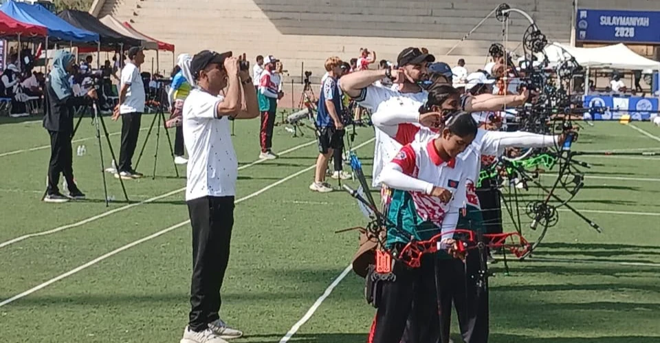 منتخبا العراق للرجال والنساء ينافسان على برونزية آسيا للقوس والسهم