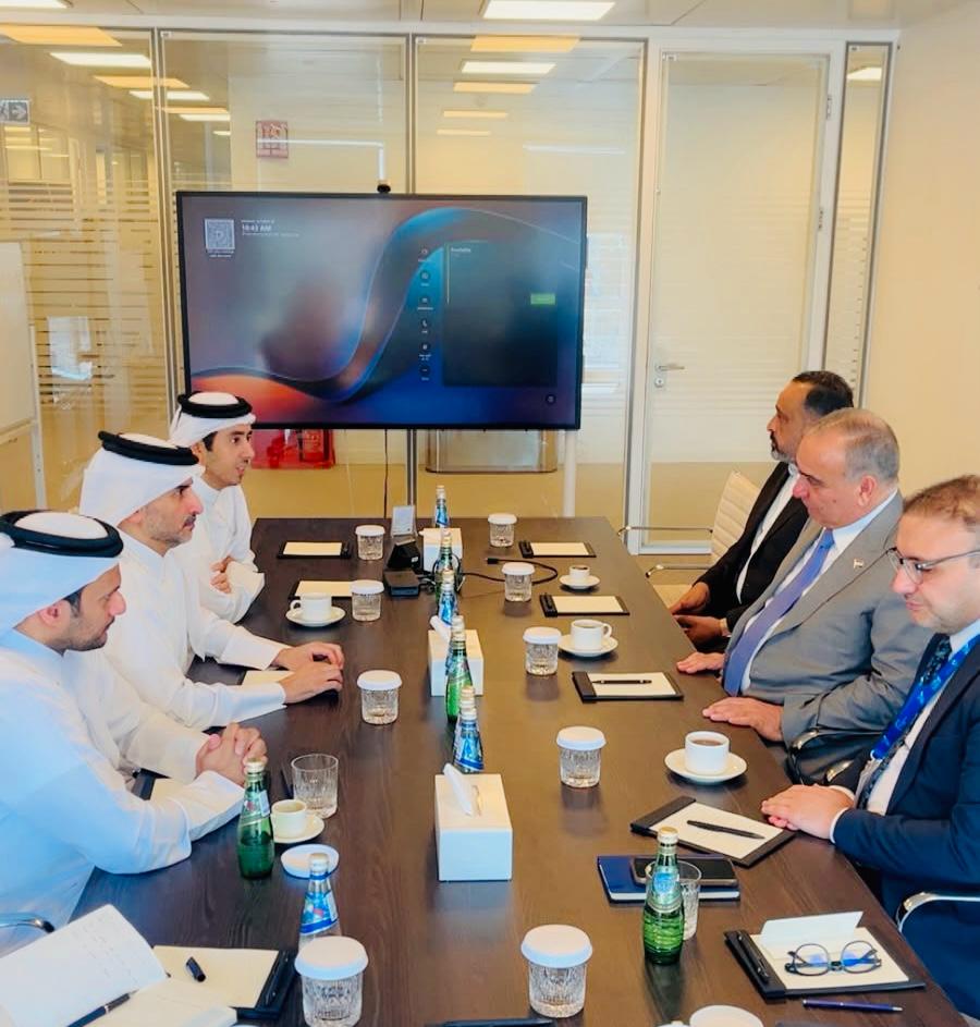 رئيس الهيئة الوطنية للاستثمار يوجه دعوة إلى غرفة قطر وأصحاب الأعمال القطريين لزيارة العراق .