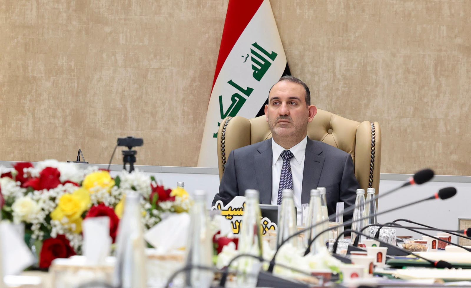 الزيدي يؤكد ضرورة تعزيز التعاون والتنسيق الإقليمي والدولي لإنهاء معاناة الشعب الفلسطيني