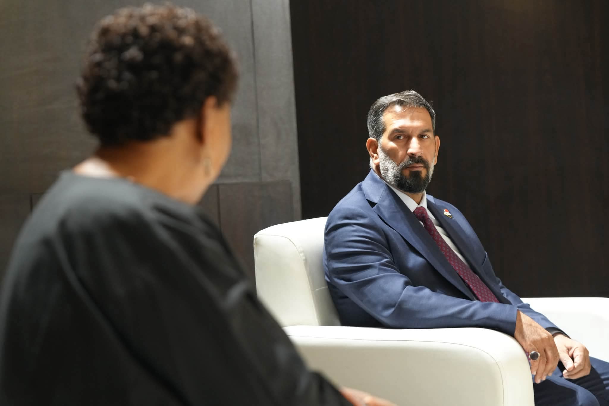 محافظ بابل يبحث مع وزيرة الدفاع والمحاربين القدامى في جنوب أفريقيا القضايا ذات الاهتمام المشترك