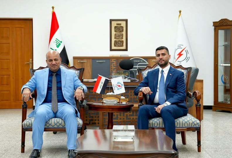 محافظ ديالى يبحث مع وزير الكهرباء سبل زيادة حصة المحافظة من الطاقة الكهربائية