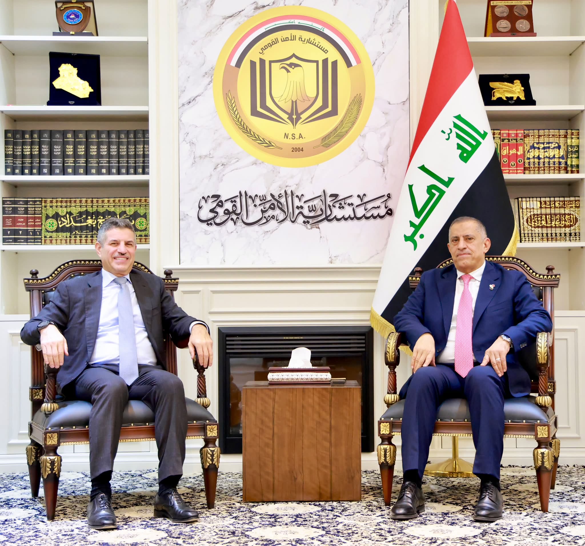 مستشار الأمن القومي يبحث مع القائم بأعمال السفارة الأمريكية في بغداد العلاقات الثنائية