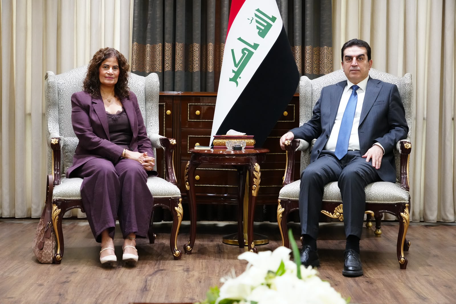 أتروشـي يبحث مع منظمة الصحة العالمية الشراكة بين المؤسسة التشريعية والمنظمة الأممية لتعزيز التعاون الصحي في العراق