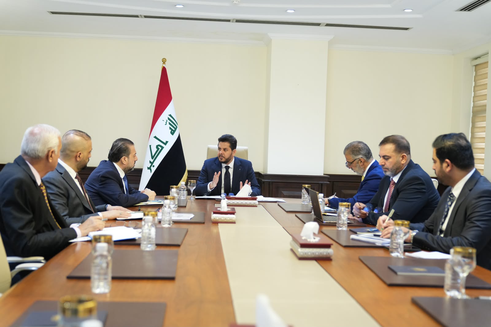 ليث الخزعلي يترأس الاجتماع الثالث لمتابعة مشروع الطريق الحلقي الرابع في بغداد