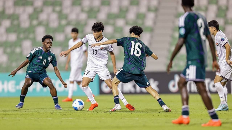 منتخب العراق يودع كأس الخليج للناشئين بعد الخسارة من السعودية بهدف نظيف