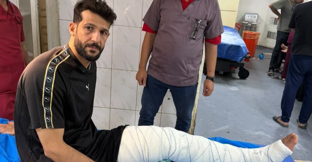 سعد ناطق يغيب عن الملاعب بسبب كسر في الساق