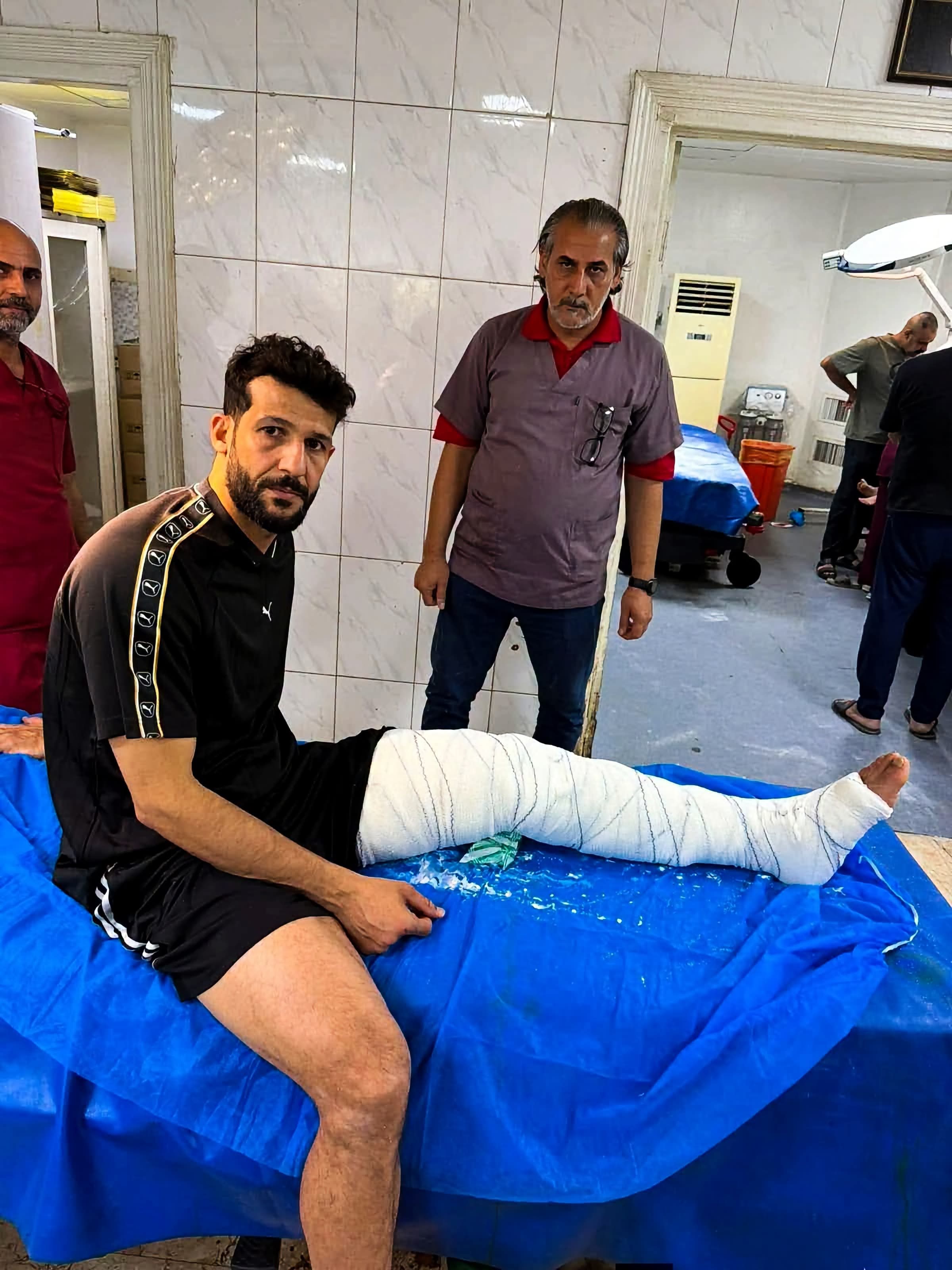 إصابة سعد ناطق تبعده عن الملاعب شهرا بعد مواجهة القوة الجوية