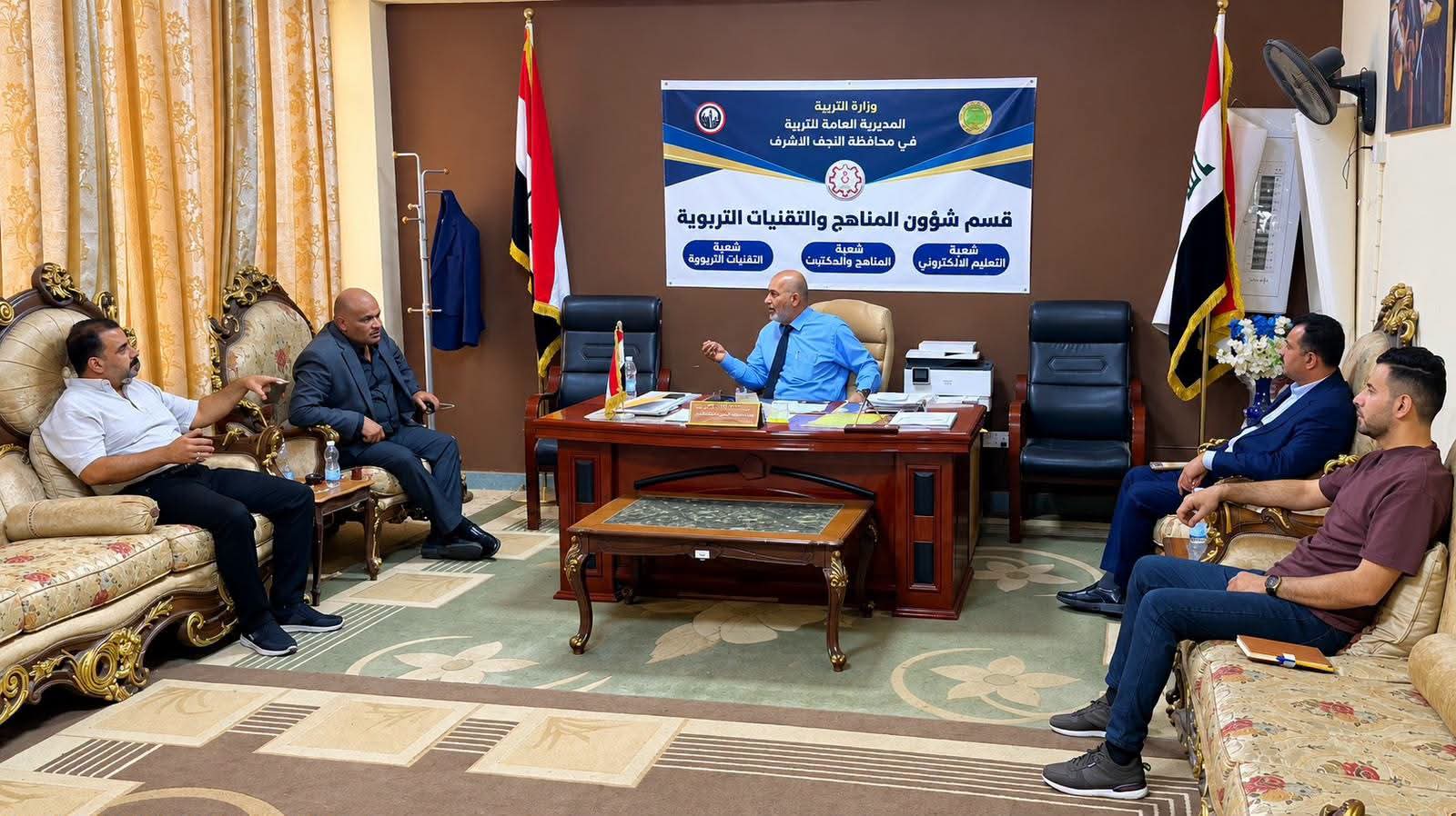 بيئة النجف توجّه انذارا الى تربية المحافظة لمخالفتها الاشتراطات الخاصة بخزن المواد الكيميائية