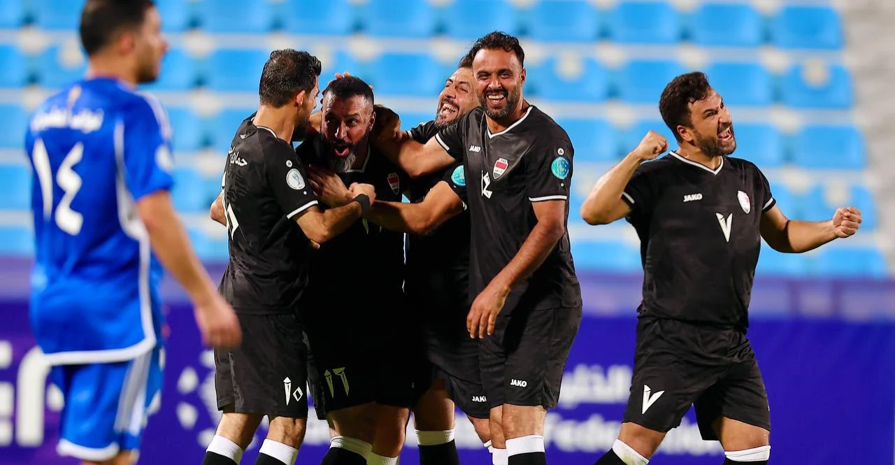 “قدامى العراق” إلى نصف نهائي كأس الخليج بعد تخطي الكويت